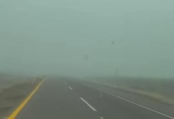 Guardia Nacional advierte sobre neblina en la carretera Mazatlán-Culiacán