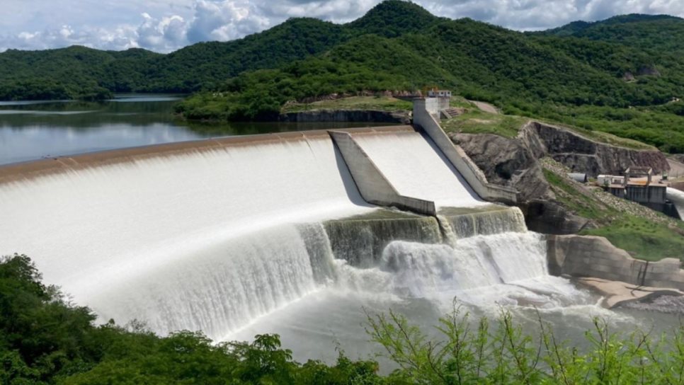 Así se encuentra la Presa Picachos al sur de Sinaloa, la que más agua tiene Así se encuentra la Presa Picachos al sur de Sinaloa, la que más agua tiene
