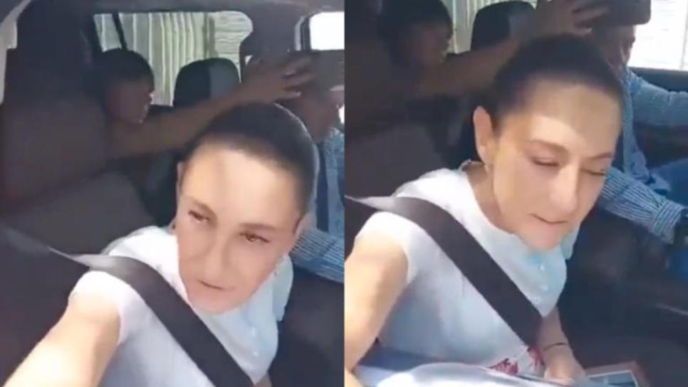 Niño en San Luis Potosí le pide a Claudia Sheinbaum que regrese la comida chatarra a las escuelas | VIDEO