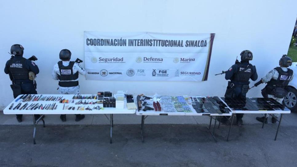 Aseguran armas, cartuchos y drogas durante revisión en el Centro Penitenciario de Aguaruto, en Culiacán Aseguran armas, cartuchos y drogas durante revisión en el Centro Penitenciario de Aguaruto, en Culiacán