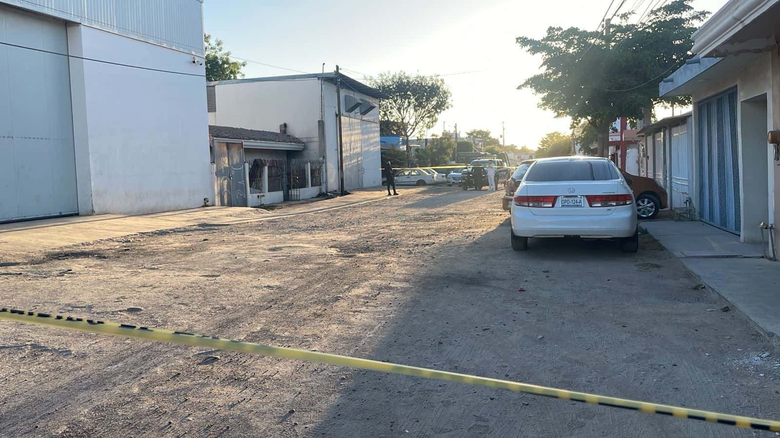 La zona fue acordonada a la espera de las diligencias correspondientes. (FOTO: Ángel Beltrán).