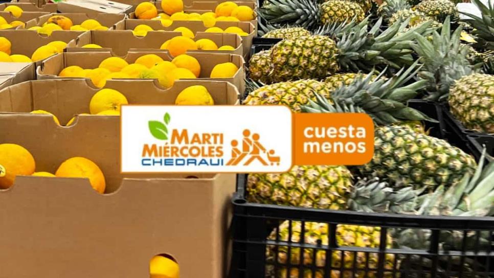 Martimiércoles Chedraui: ofertas en frutas y verduras del 27 y 28 de mayo 2025 Martimiércoles Chedraui: ofertas en frutas y verduras del 27 y 28 de mayo 2025