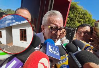 “No se hará nada a la fuerza”: Rocha Moya sobre programa Viviendas para el Bienestar en Los Mochis