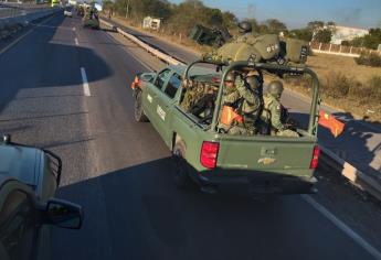 Reportan enfrentamiento en la sindicatura  de Imala en Culiacán
