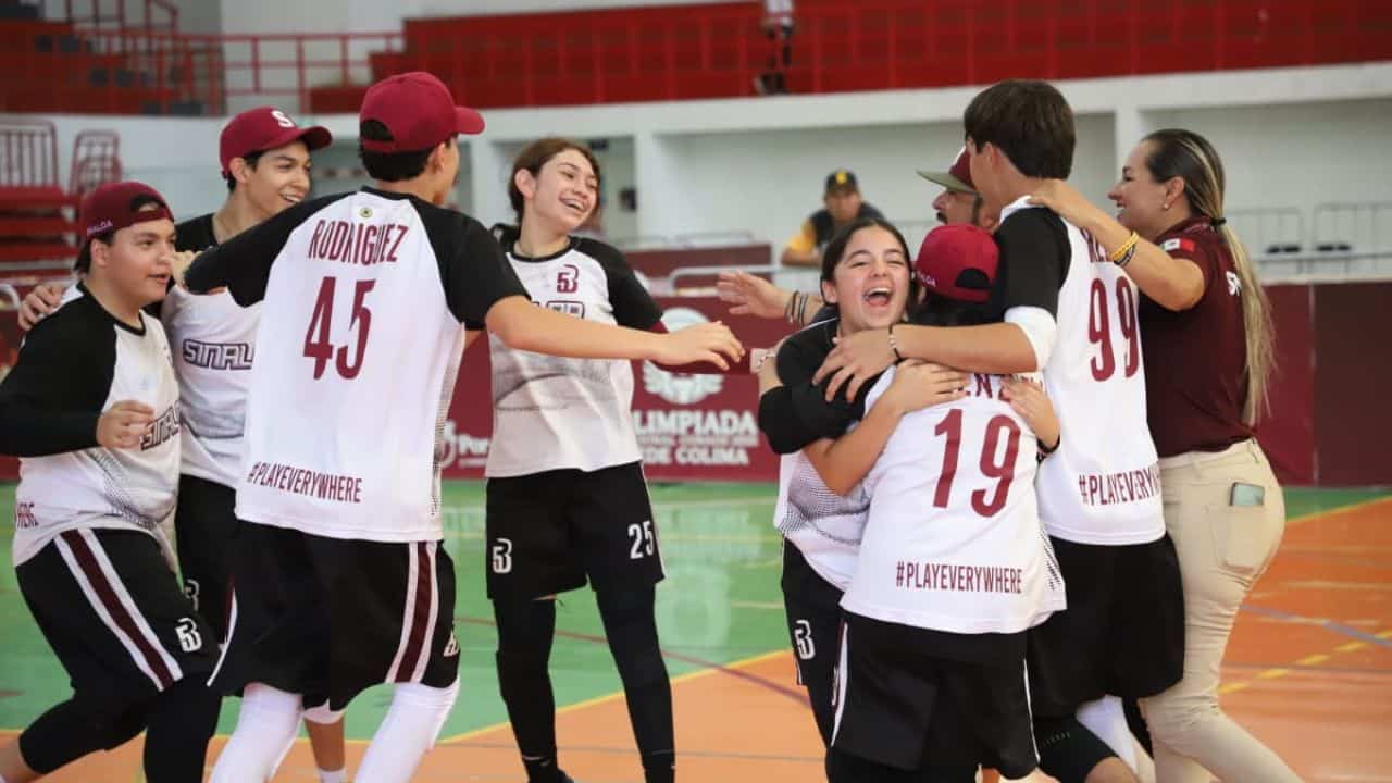 Sinaloa logra tricampeonato y bicampeonato en la disciplina de Beisbol 5 de la Olimpiada Nacional