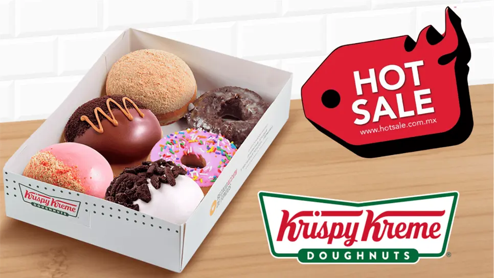 La media docena de donas se encuentra a precio especial. (FOTO: Krispy Kreme)