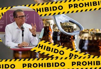 Este 1 de junio habrá ley seca en Sinaloa, con excepción de restaurantes y fiestas familiares