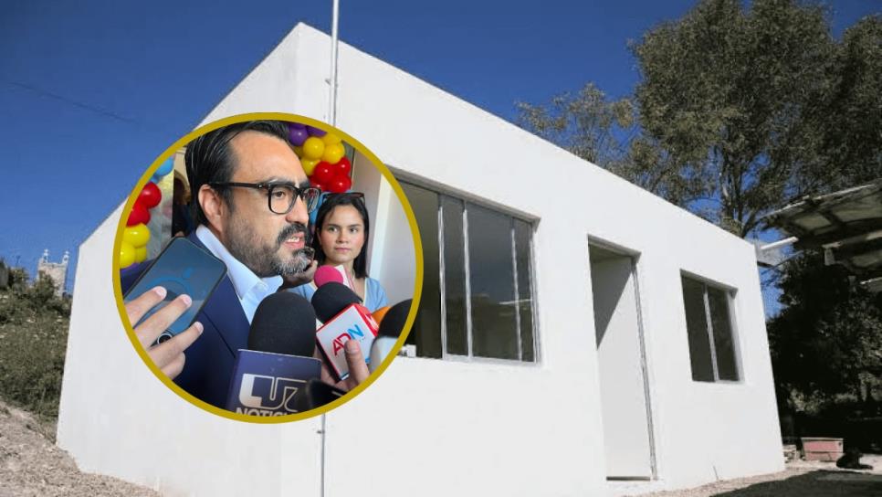 Gámez Mendívil: "Las Viviendas del Bienestar no serán pichoneras, medirán más de 60 metros cuadrados" Gámez Mendívil: "Las Viviendas del Bienestar no serán pichoneras, medirán más de 60 metros cuadrados"