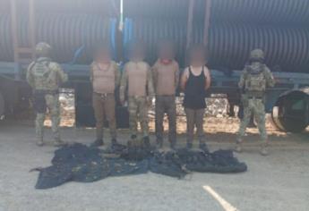 Cuatro hombres se paseaban armados por Santa María, El Rosario cuando fueron detenidos por Militares 