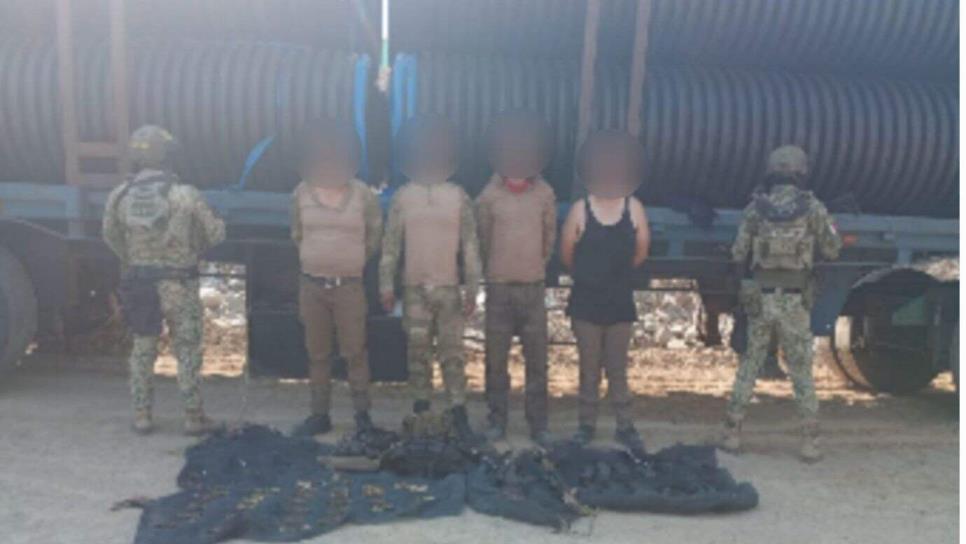 Cuatro hombres se paseaban armados por Santa María, El Rosario cuando fueron detenidos por Militares 