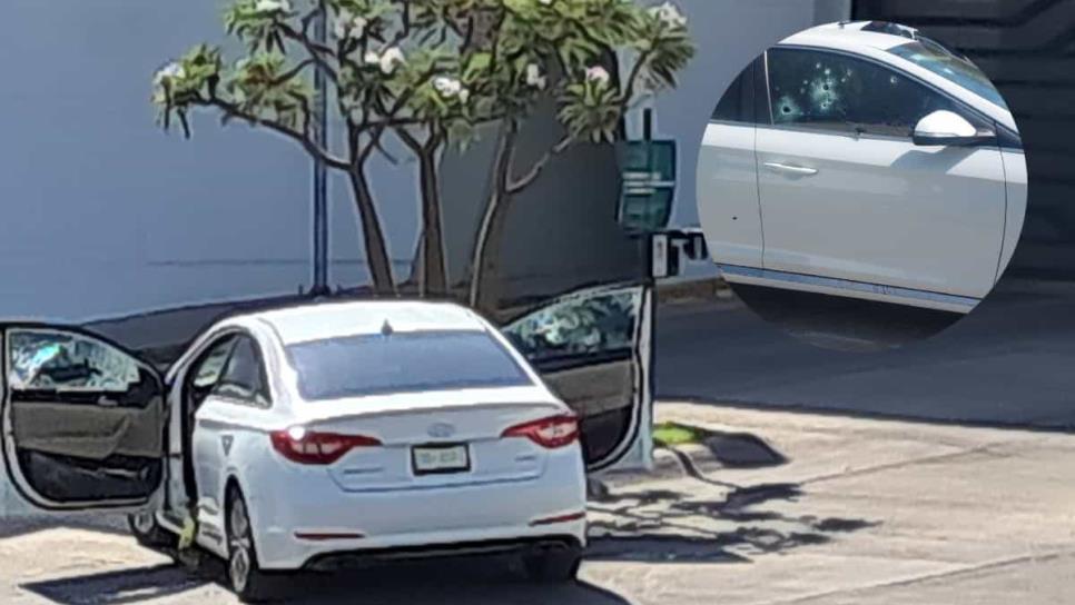 Dos hombres son atacados a balazos frente al parque Culiacán 87 Dos hombres son atacados a balazos frente al parque Culiacán 87
