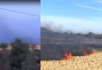 En sequía extrema, queman soca en El Carrizo