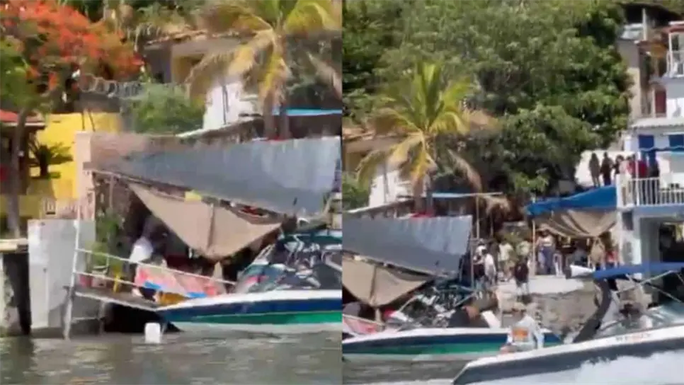 Elementos de emergencia arribaron minutos después para atender a los afectados. Sólo dos personas presentaron golpes, sin que fuera necesario su traslado hospitalario