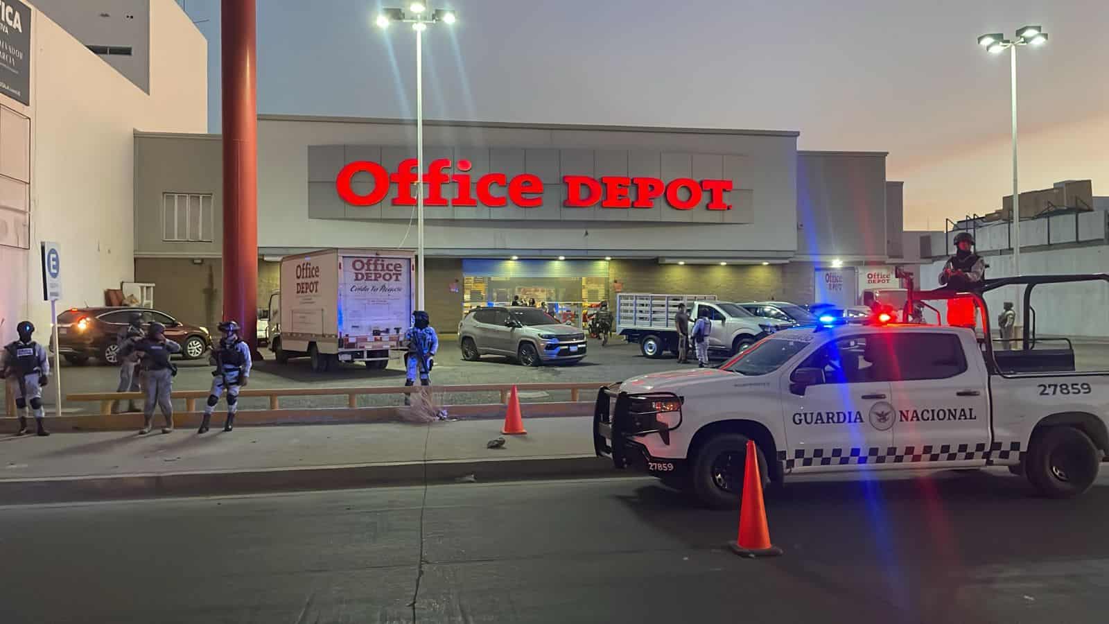 La zona fue asegurada por elementos de la Guardia Nacional. (FOTO: Ángel Beltrán).