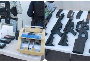 Cuernos de chivo, explosivos y hasta una máquina contadora de billetes, aseguran en el penal de Aguaruto