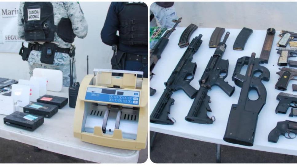 Cuernos de chivo, explosivos y hasta una máquina contadora de billetes, aseguran en el penal de Aguaruto Cuernos de chivo, explosivos y hasta una máquina contadora de billetes, aseguran en el penal de Aguaruto