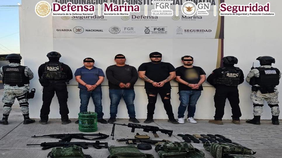 Capturan a El Berna, líder de sicarios y distribución de droga, junto a 3 de sus operadores, en Culiacán Capturan a El Berna, líder de sicarios y distribución de droga, junto a 3 de sus operadores, en Culiacán