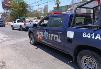 Atacan a balazos a policía estatal en Valle Alto, Culiacán