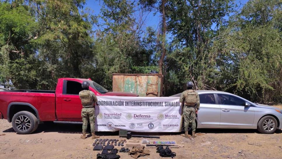 Marina asegura más de 30 artefactos explosivos en Navolato