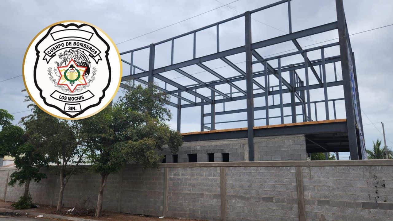 La nueva estación de Bomberos en Los Mochis beneficiará a más de 80 colonias y comunidades. FOTO: Luz Noticias.