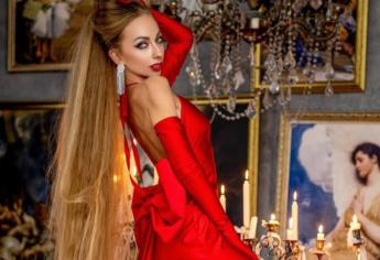 Conoce a Alena Kravchenko, la Rapunzel de la vida real que no se corta el cabello desde los 5 años