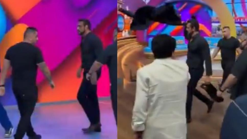 Así se vivió la agresión del luchador Alberto del Río a staff de producción de Venga la Alegría | VIDEO