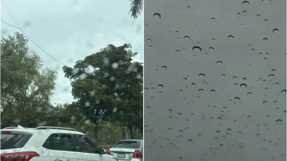 “Chipi chipi” en Culiacán por tormenta tropical Alvin