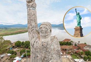¿Cuál es la estatua más alta de México que, incluso, supera la altura de la Estatua de La Libertad de EU?