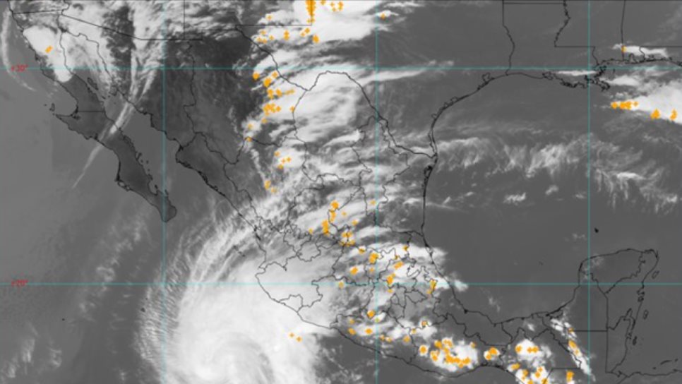 Frente frío dejará fuertes lluvias en el norte de México Frente frío dejará fuertes lluvias en el norte de México