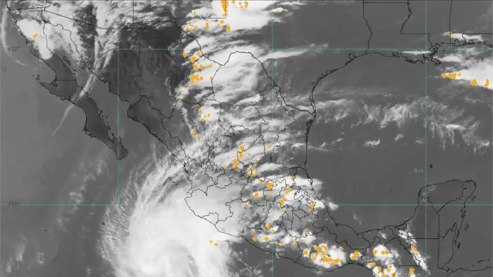 Se pronostican lluvias en la mayor parte del país. (FOTO: Conagua).