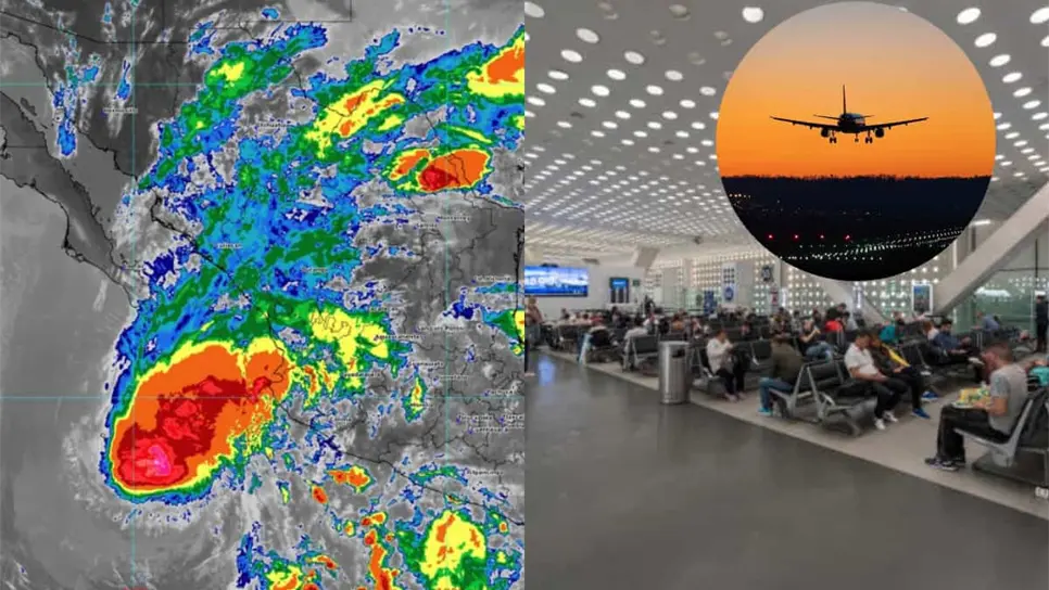 FOTO: ¿Se cancelan vuelos por “Alvin”? AICM alerta a estos 6 estados hoy 30 de mayo