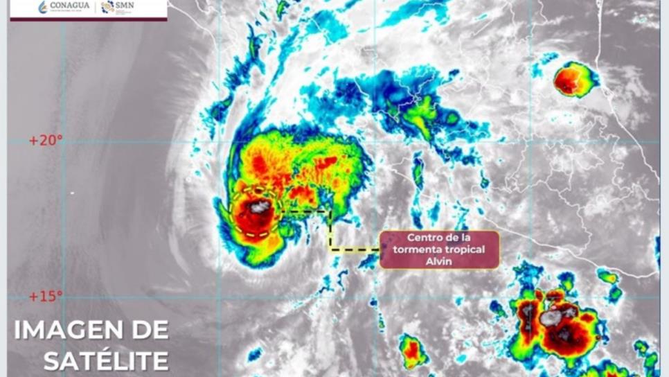 Tormenta Tropical "Alvin" se debilitará este viernes: Protección Civil Sinaloa Tormenta Tropical "Alvin" se debilitará este viernes: Protección Civil Sinaloa