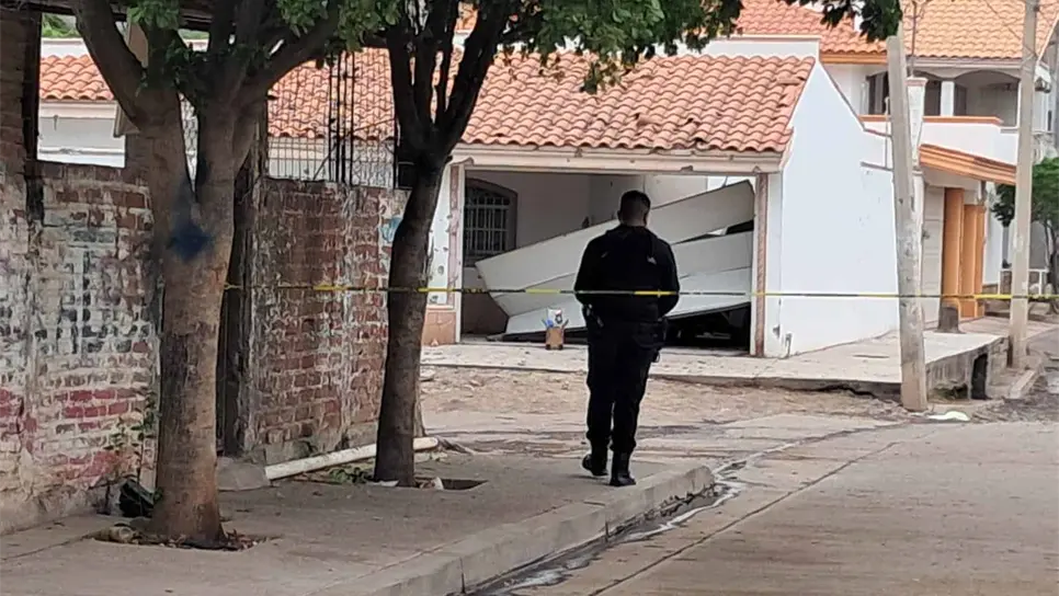 Dos casas y un carro dañados fueron el resultado de disparos en sector Humaya, Culiacán