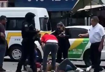 Taxista atropella a joven en el sector Valle Dorado en Mazatlán