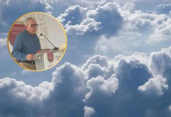 Gobernador Rubén Rocha Moya anuncia bombardeo de nubes en Sinaloa