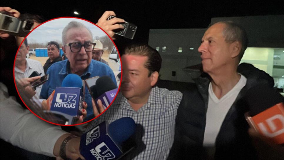 "No es asunto del que yo debo hablar": Rocha Moya sobre detención de Gerardo Vargas "No es asunto del que yo debo hablar": Rocha Moya sobre detención de Gerardo Vargas