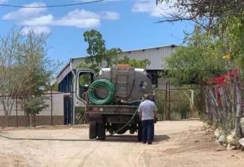 Yoneida Gámez solicita pipas a Rubén Rocha para combatir sequía en Choix