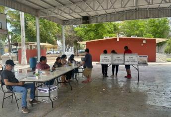 Lluvia retrasa instalación de casillas en Los Mochis