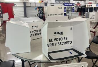 Hasta el corte de las 10:00 am el 79.73% de las casillas fueron instaladas en Sinaloa: INE