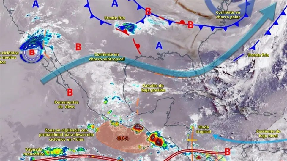 Conagua recomienda a la población de Sinaloa mantenerse informada a través de medios oficiales y seguir las indicaciones de Protección Civil, especialmente en caso de que los chubascos se intensifiquen durante el fin de semana