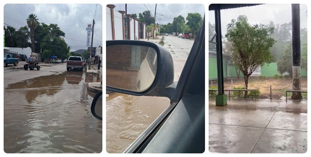 Este domingo se dio la primera gran lluvia de la temporada. (FOTO: Cortesía).