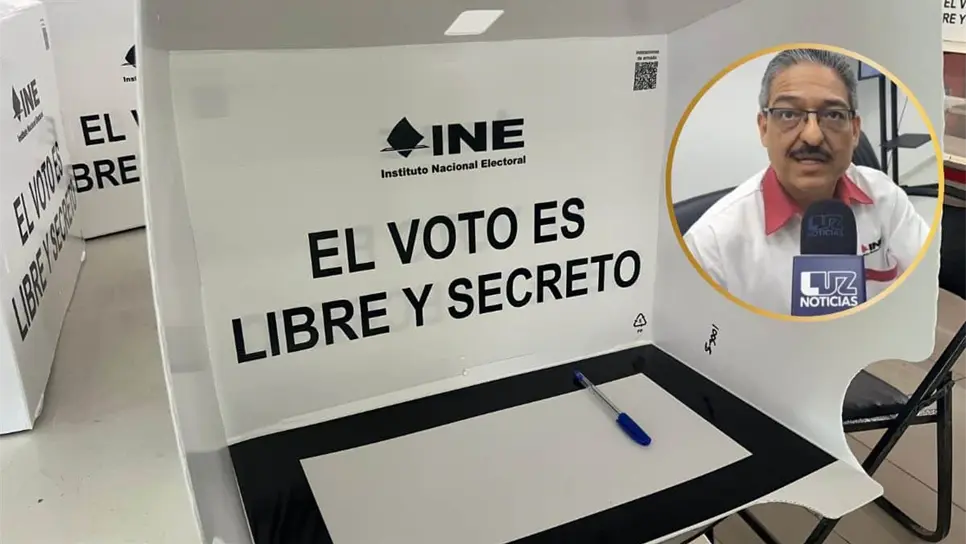 La lluvia retrasó la instalación de casillas en algunas zonas. (FOTO: Luz Noticias).