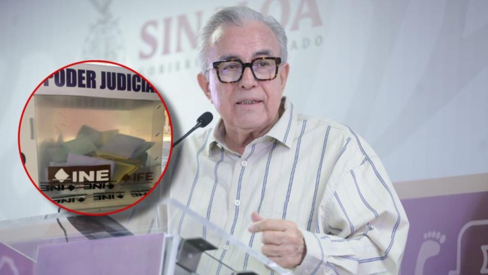 Sinaloenses tuvieron una participación digna en la Elección al Poder Judicial: Rocha Moya Sinaloenses tuvieron una participación digna en la Elección al Poder Judicial: Rocha Moya