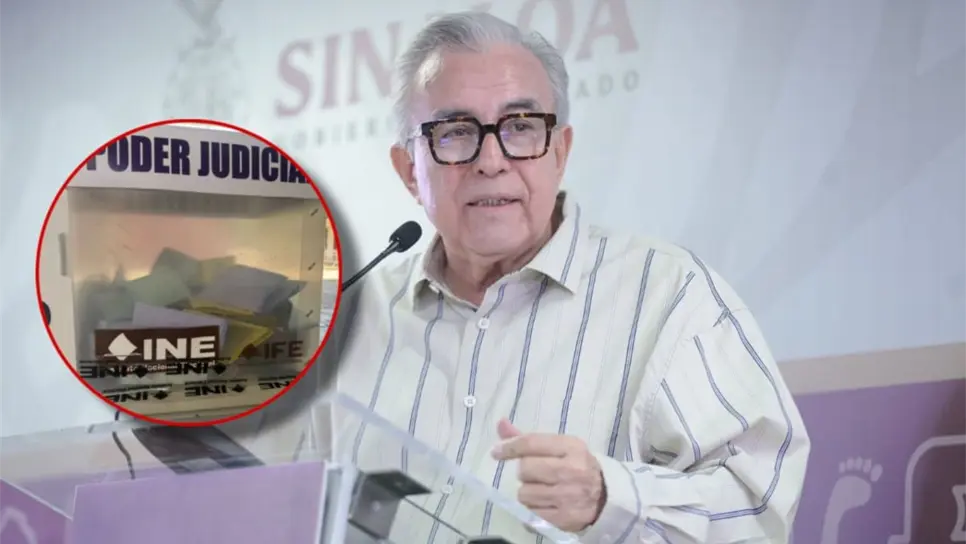 Sinaloenses tuvieron una participación digna en la Elección al Poder Judicial: Rocha Moya