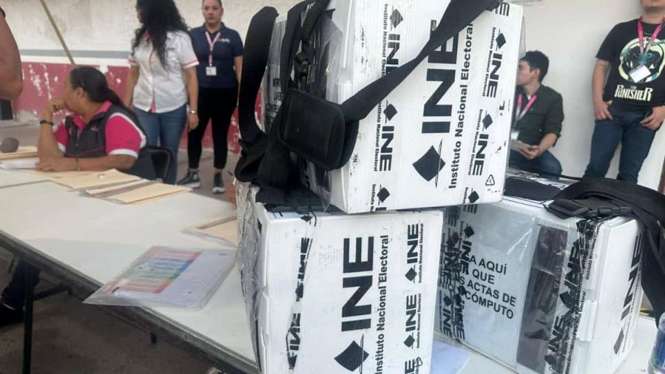 Elección de Poder Judicial: Llegan urnas y empieza el cómputo de votos en Los Mochis Elección de Poder Judicial: Llegan urnas y empieza el cómputo de votos en Los Mochis