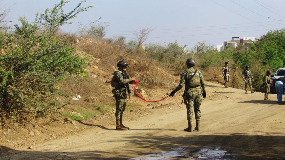 Joven vestido con ropa deportiva fue localizado ejecutado en camino de terracería por El Venadillo en Mazatlán 