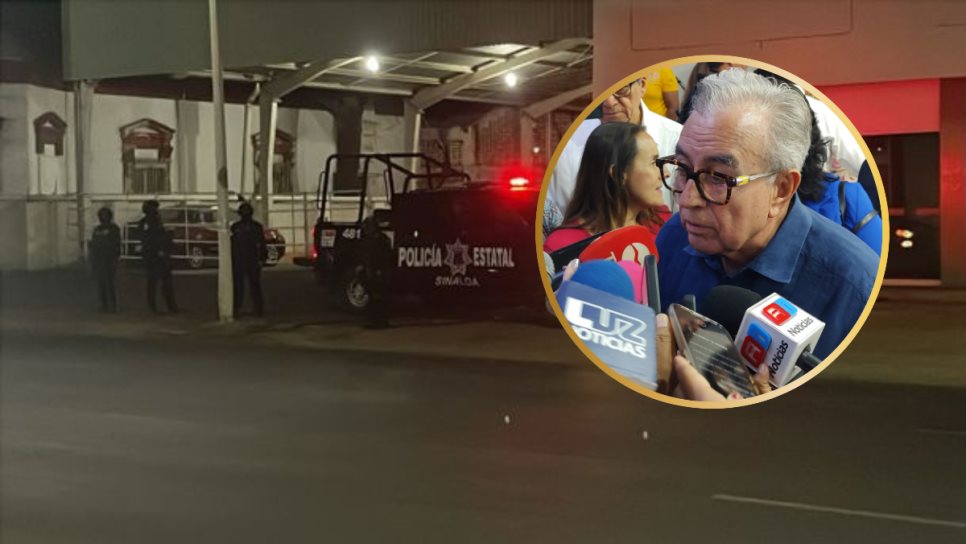 No sé si se confundieron o estaban a propósito: Rocha Moya por altercado entre policías No sé si se confundieron o estaban a propósito: Rocha Moya por altercado entre policías