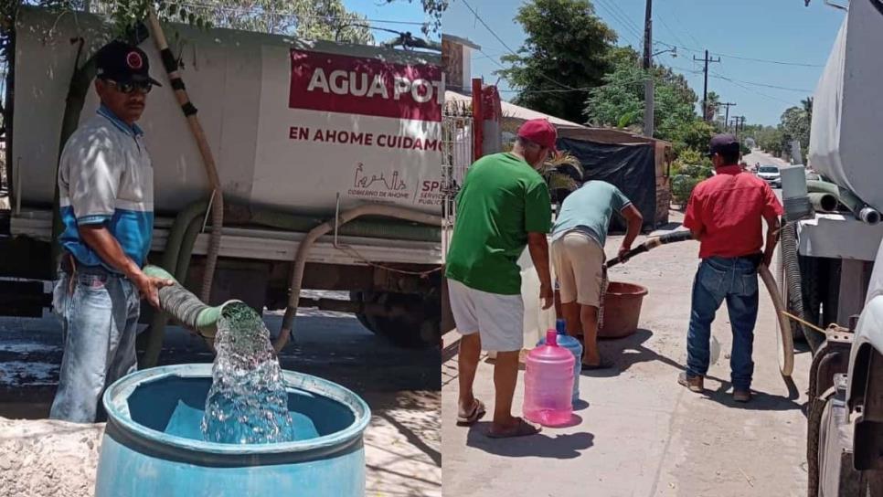 Fallan motores de planta potabilizadora y dejan sin agua a más de 500 familias en El Colorado