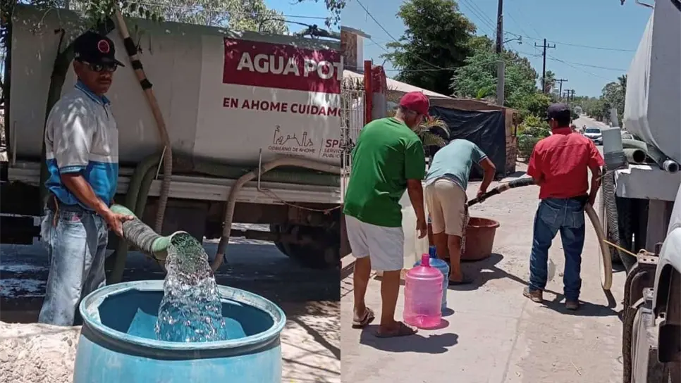 FOTO:F allan motores de planta potabilizadora y dejan sin agua a más de 500 familias en El Colorado