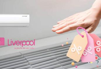 Liverpool tiene este minisplit inverter frío con 47 % de descuento de su precio original